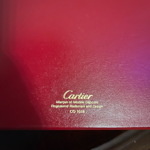 Cartier Red Jewelry Box - Picture 2 of 8